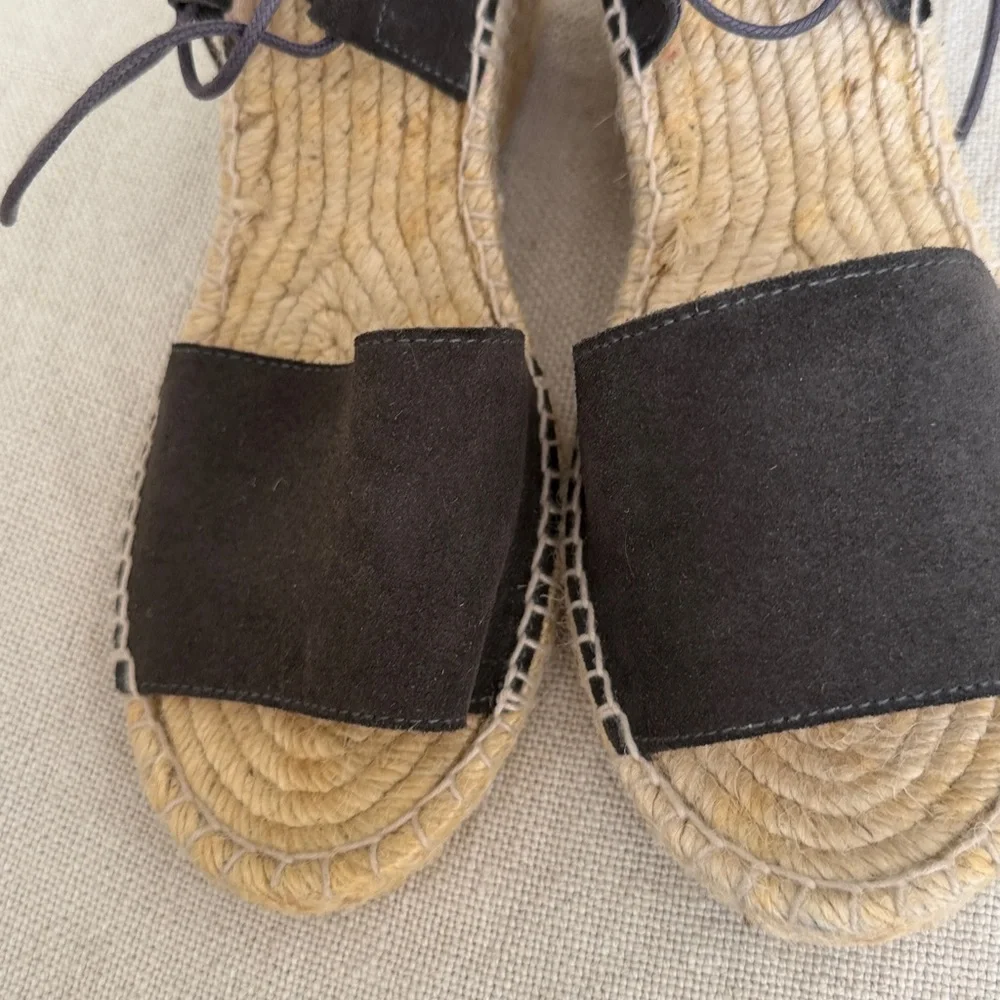 Free People black espadrille
